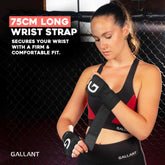Gallant Heritage Boxing Gel Inner Hand Wrap 75CM Long Wrist Strap.